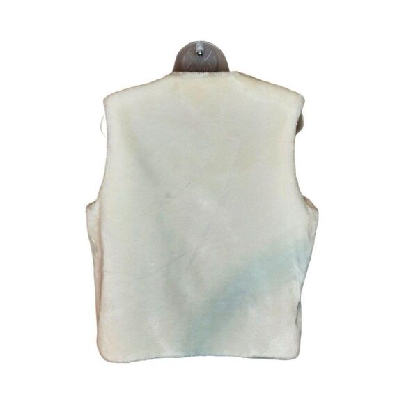 Vintage 90s The Limited Plush Vest sz S - Picture 3 of 4